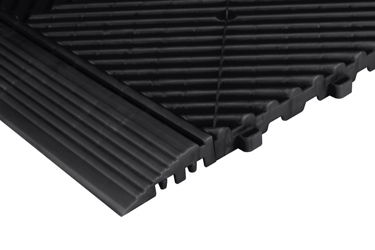 RibDeck Oploopprofiel Zwart (Mannelijk)