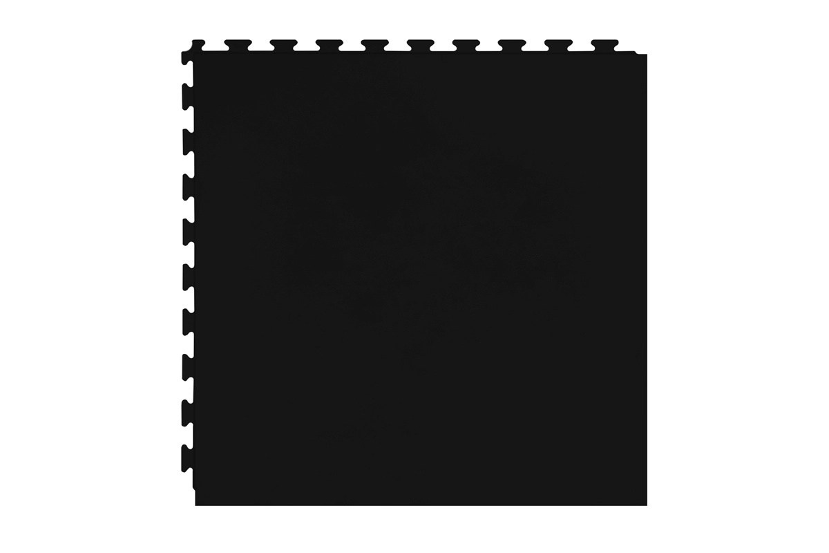 PVC Kliktegel Waterdicht Zwart STARK