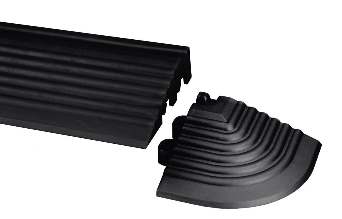 RibDeck Hoekstuk Zwart 