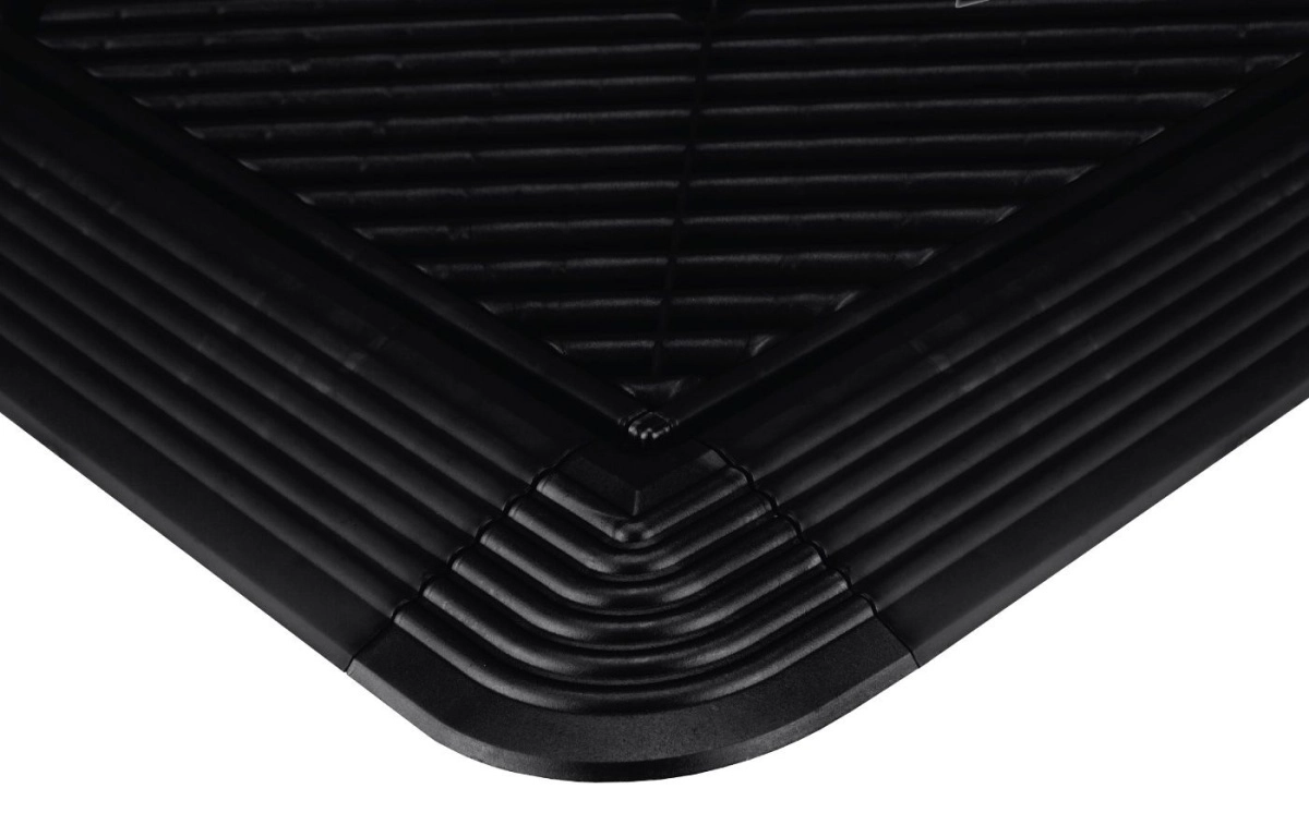 RibDeck Hoekstuk Zwart 