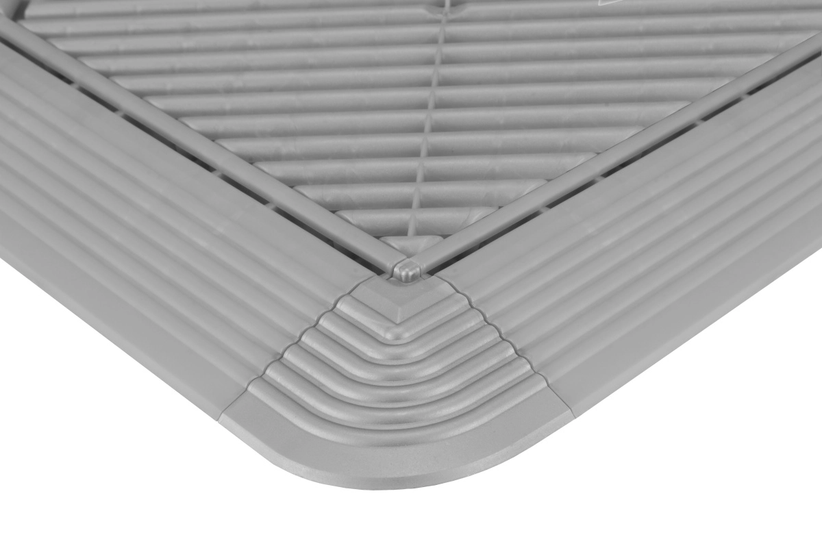 RibDeck Hoekstuk Grijs